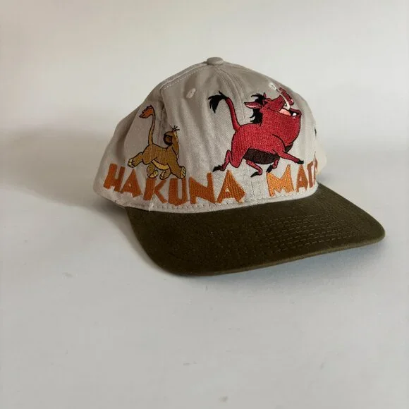 Vintage Disney Hakuna Matata Hat The Lion King - Picture 8 of 8